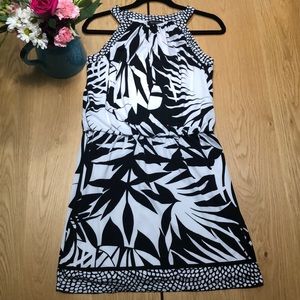 White House Black Market halter neck dress
